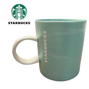 Starbucks Shimmering Teal Coffee Mug Cup 2019